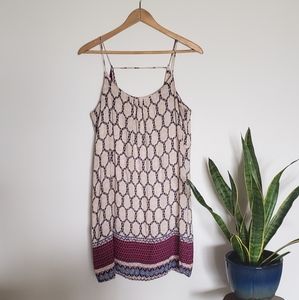 Breezy Dress with Unique print and back!